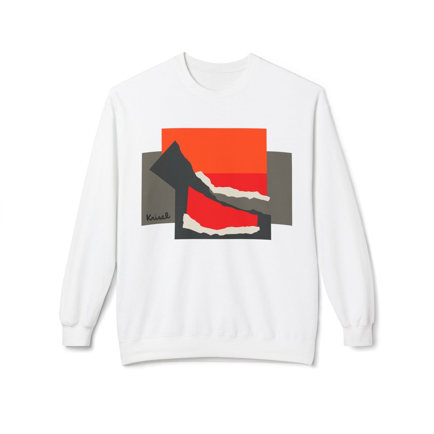 Tipped Form Unisex Sweatshirt