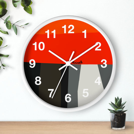 Two Horizontals Wall Clock