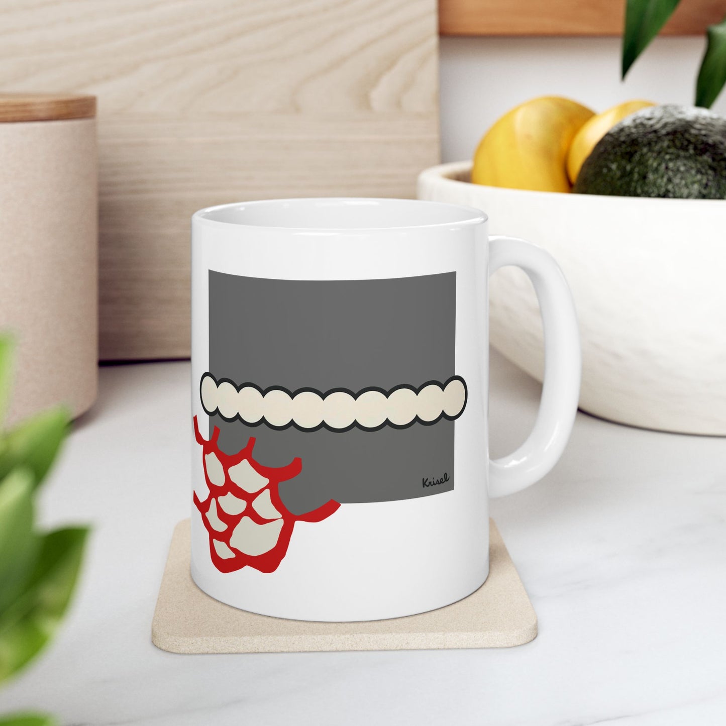 Chain Form Ceramic Mug