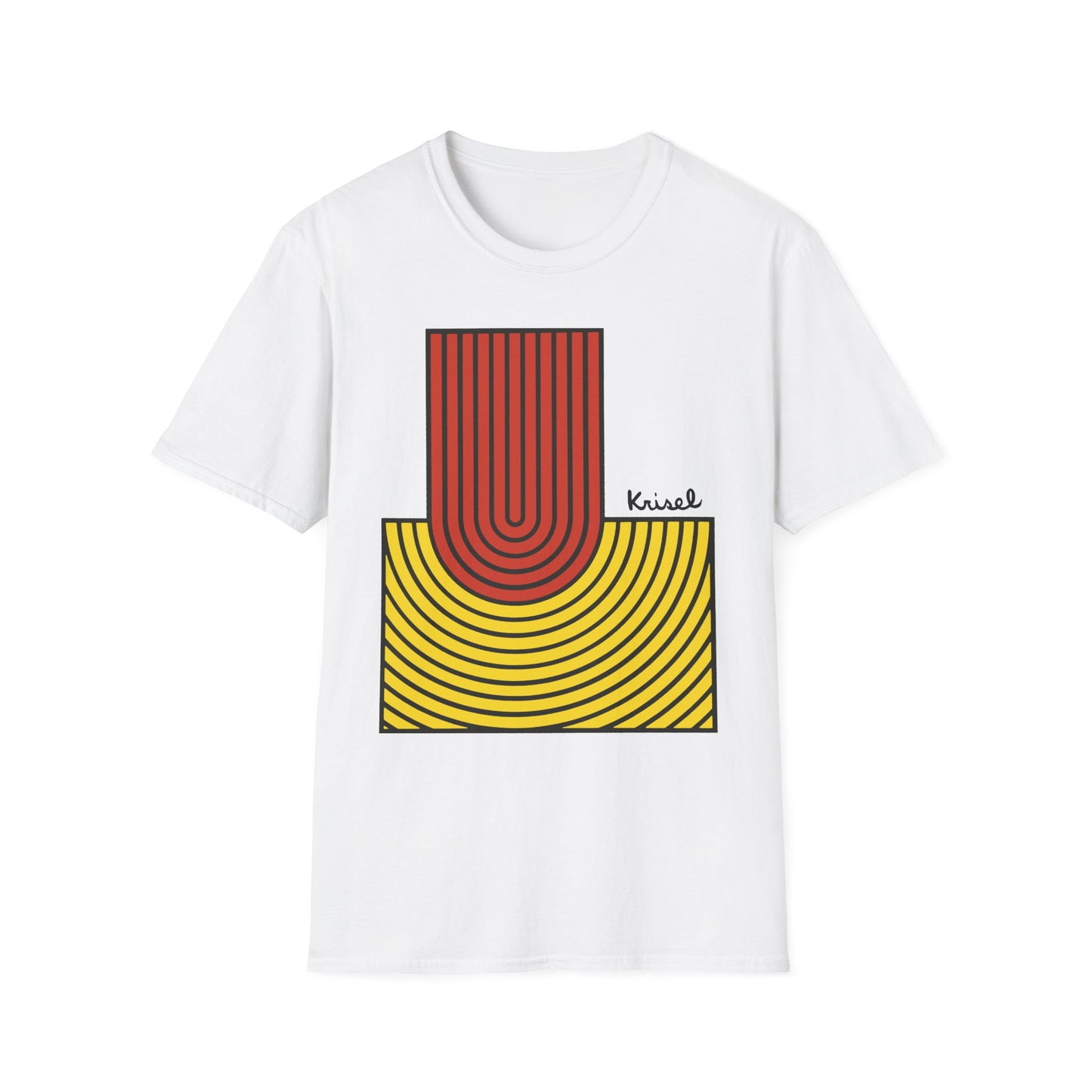 Ripple Form R/Y Unisex T-Shirt