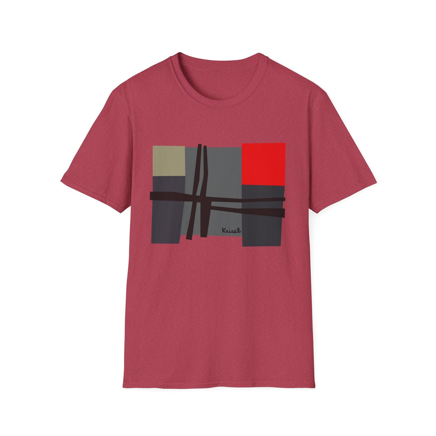 Line & Squares Unisex T-Shirt