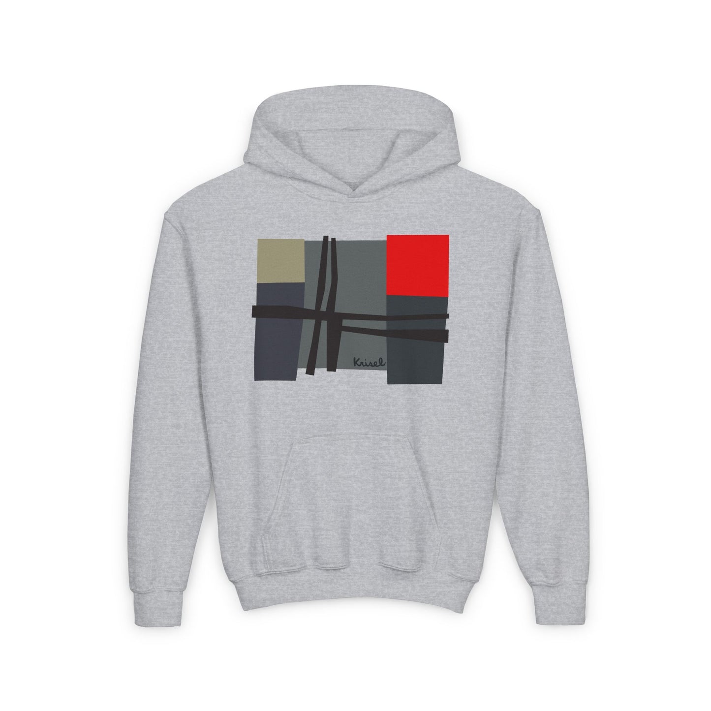 Line & Squares Youth Sweatshirt