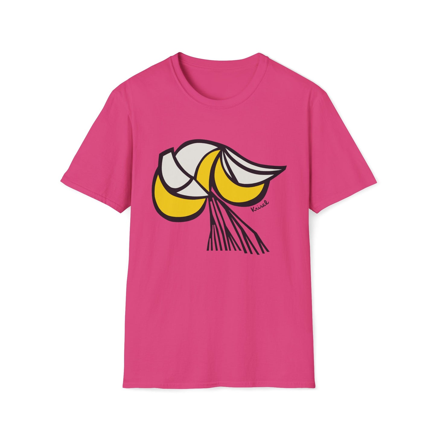 Yellow Crescents Unisex T-Shirt