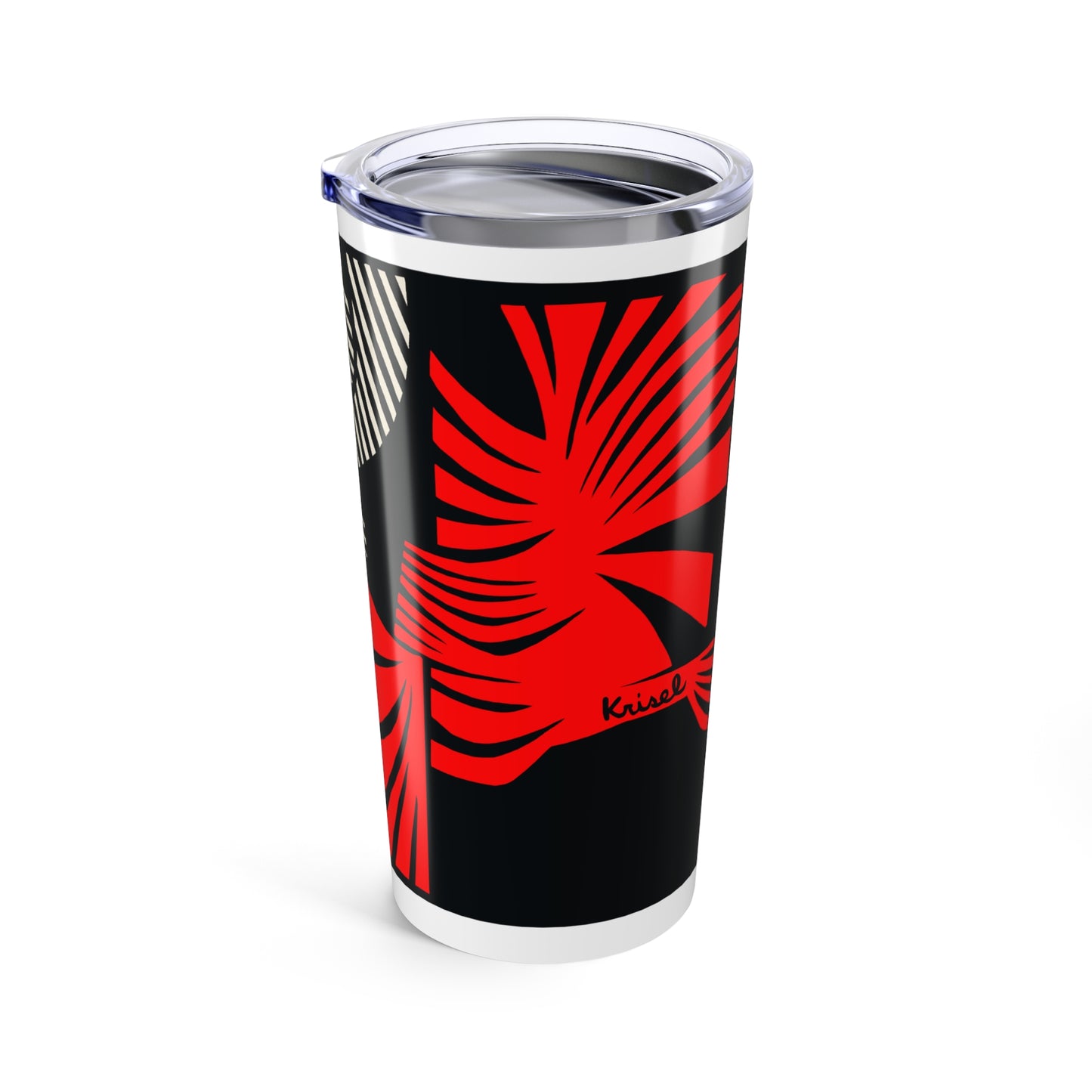 Red Flurry Tumbler