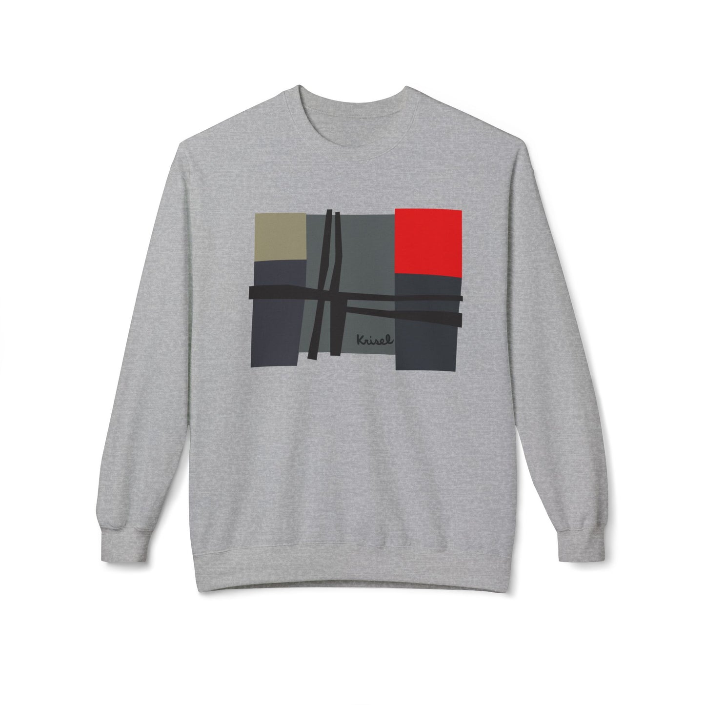 Line & Squares Unisex Sweatshirt