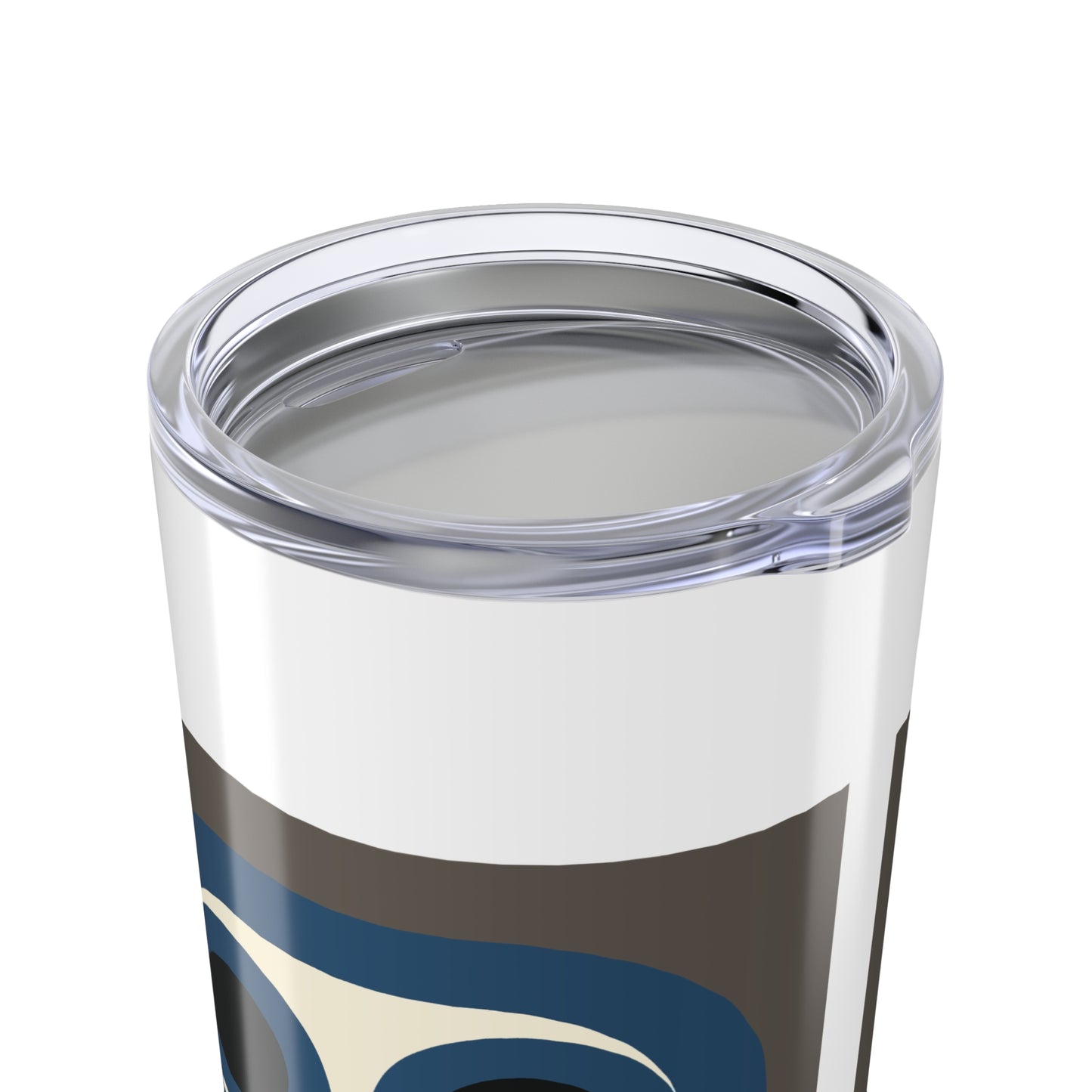 Blue Circles Tumbler