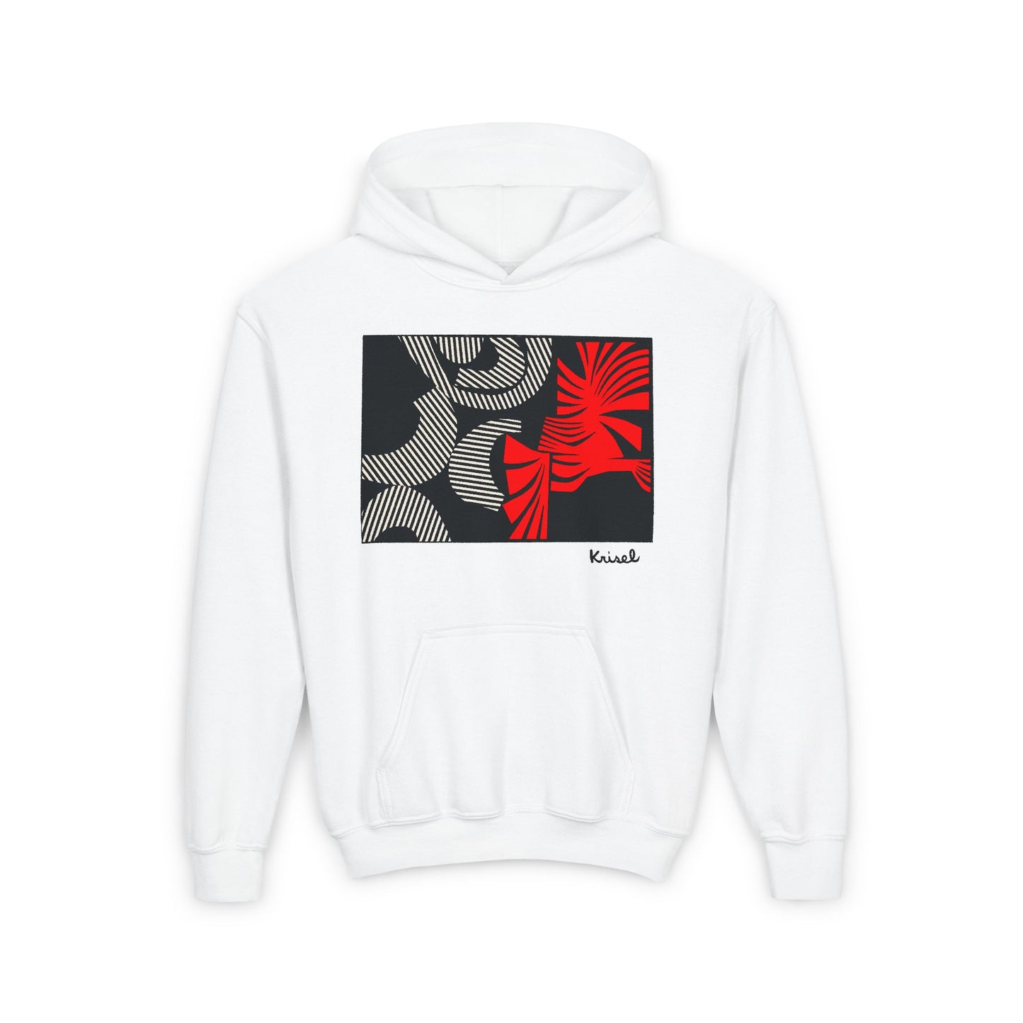 Red Flurry Youth Sweatshirt