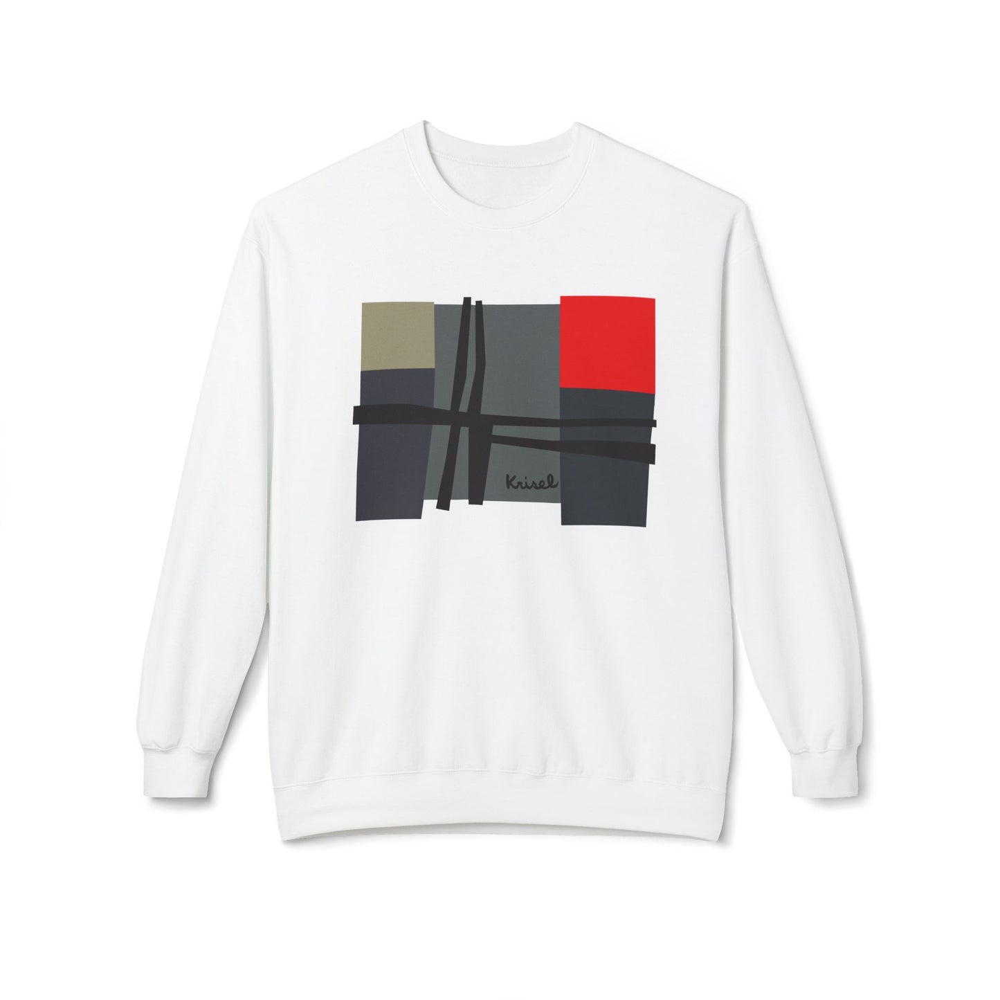 Line & Squares Unisex Sweatshirt