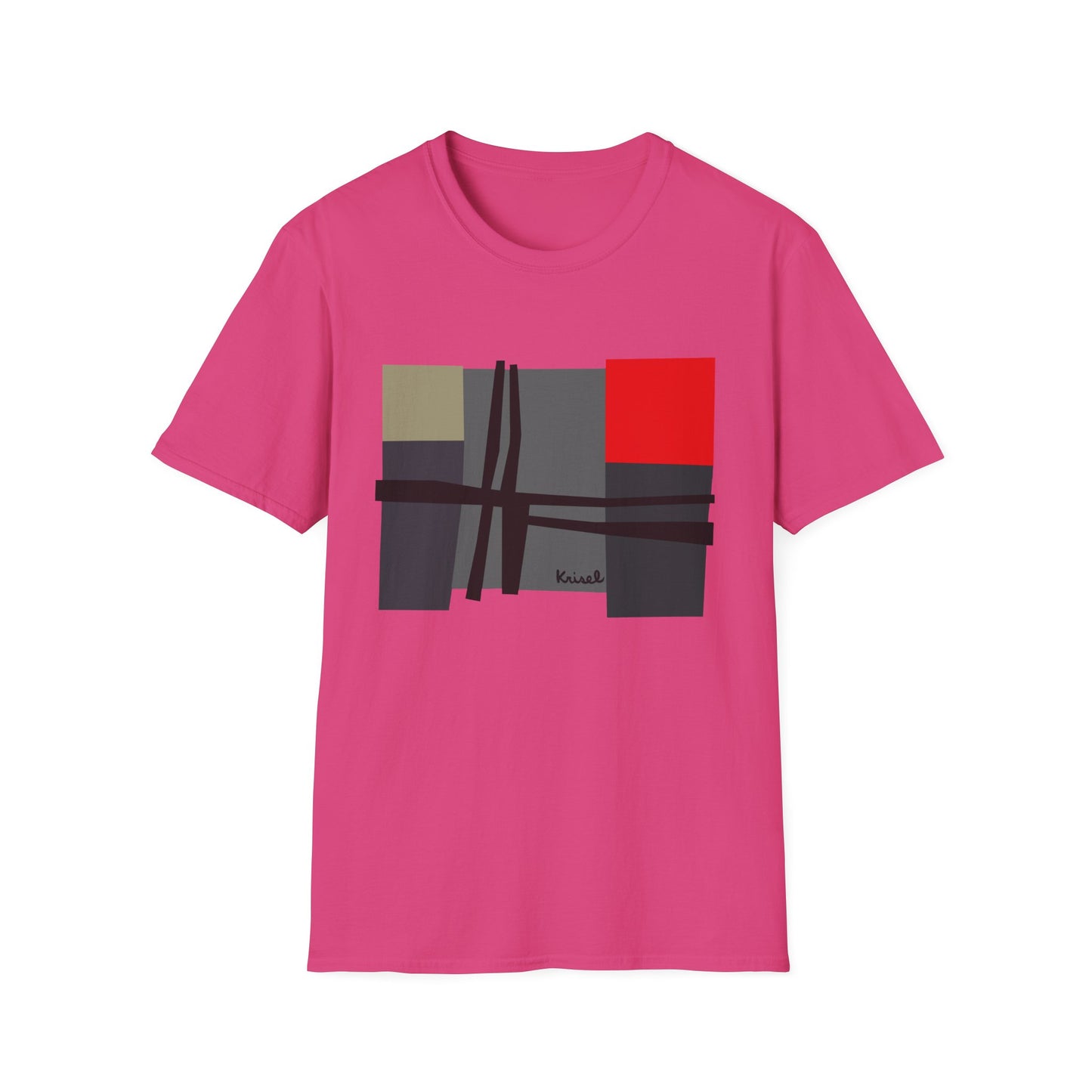 Line & Squares Unisex T-Shirt