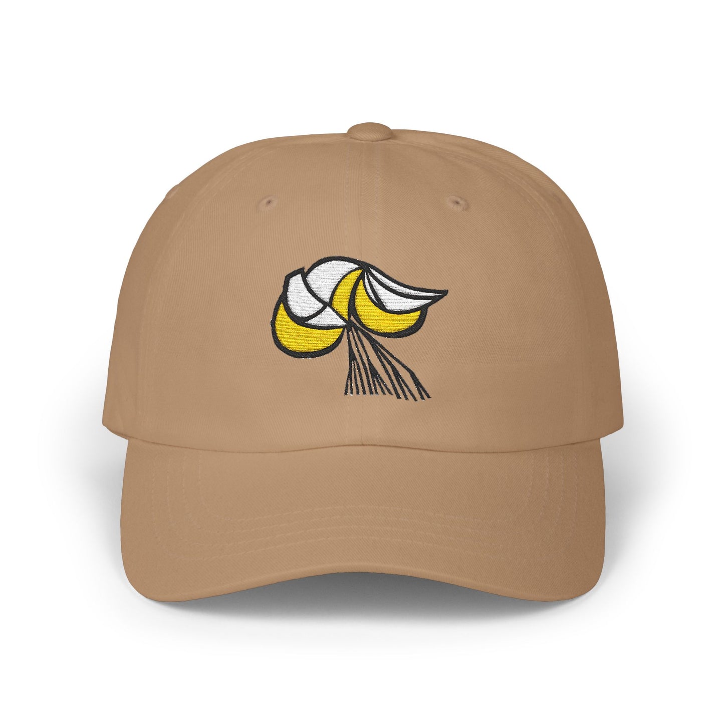 Yellow Crescents Classic Cap