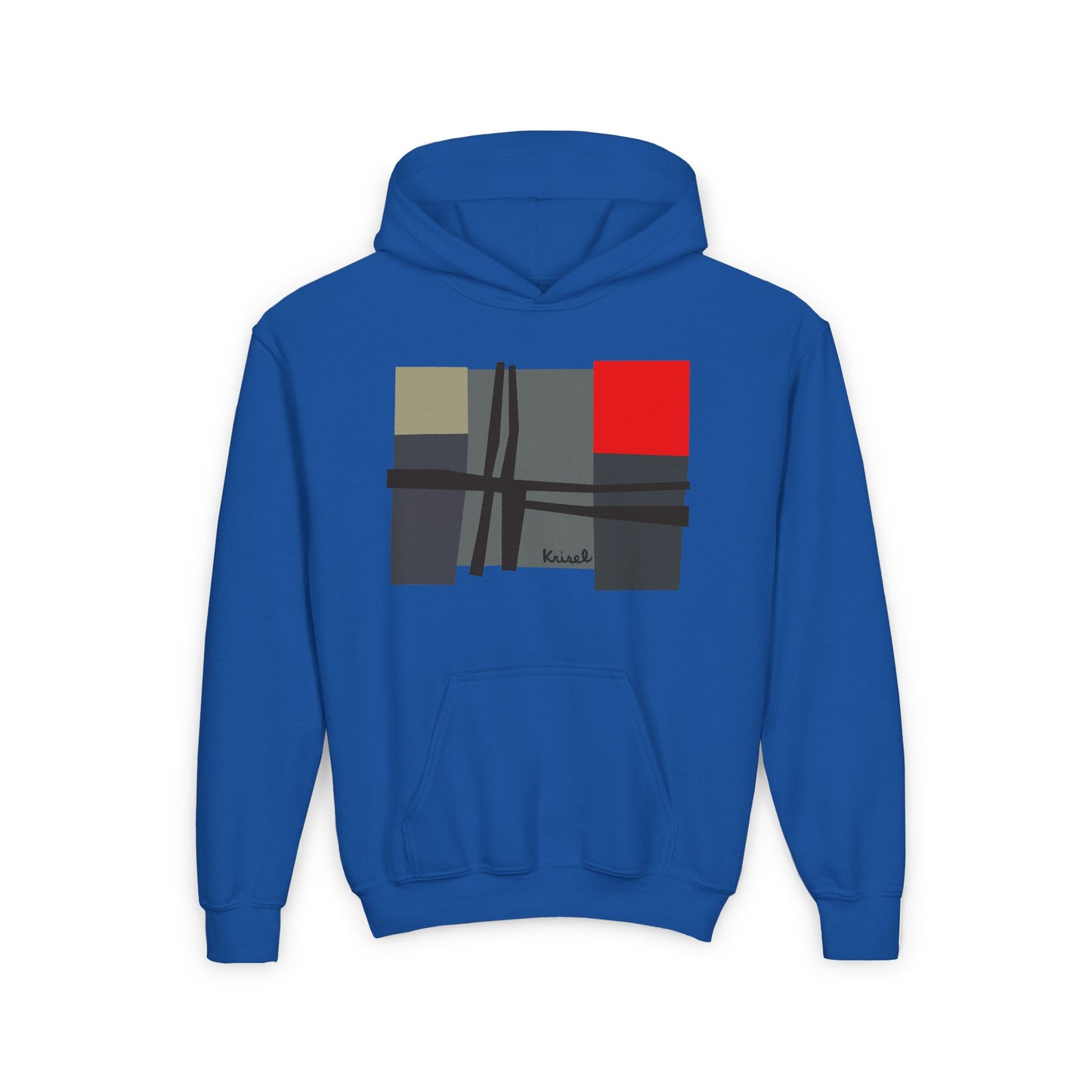 Line & Squares Youth Sweatshirt