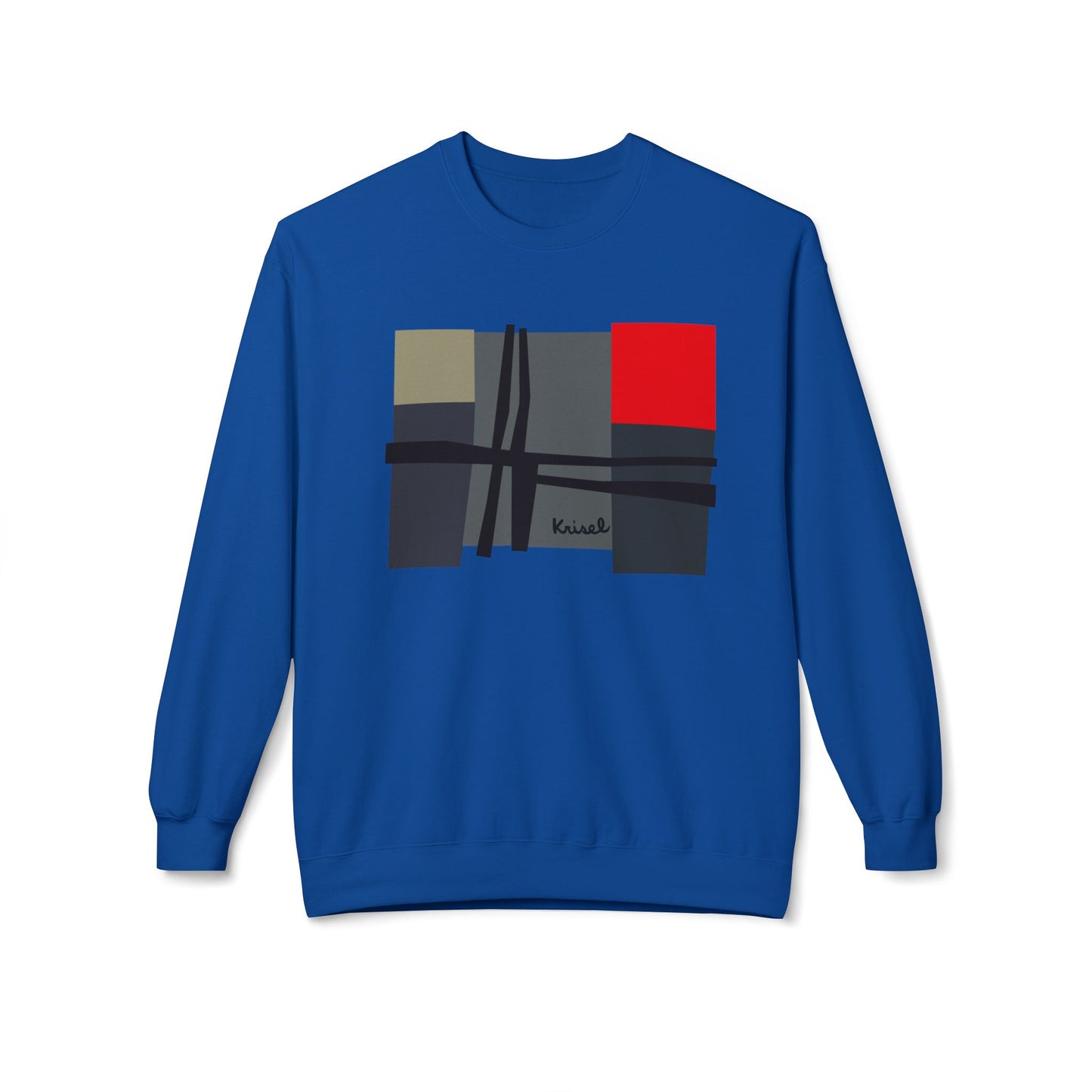 Line & Squares Unisex Sweatshirt