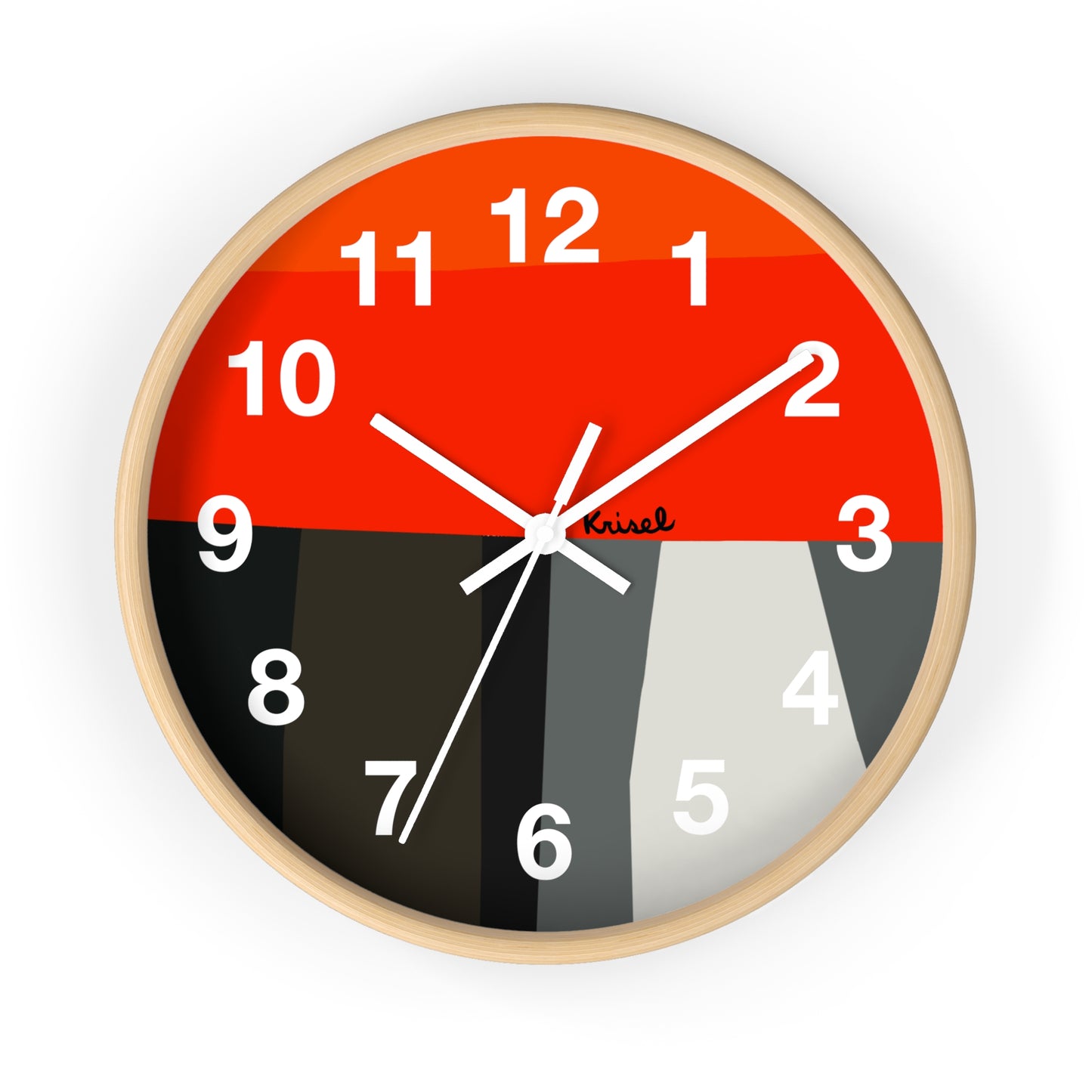 Two Horizontals Wall Clock