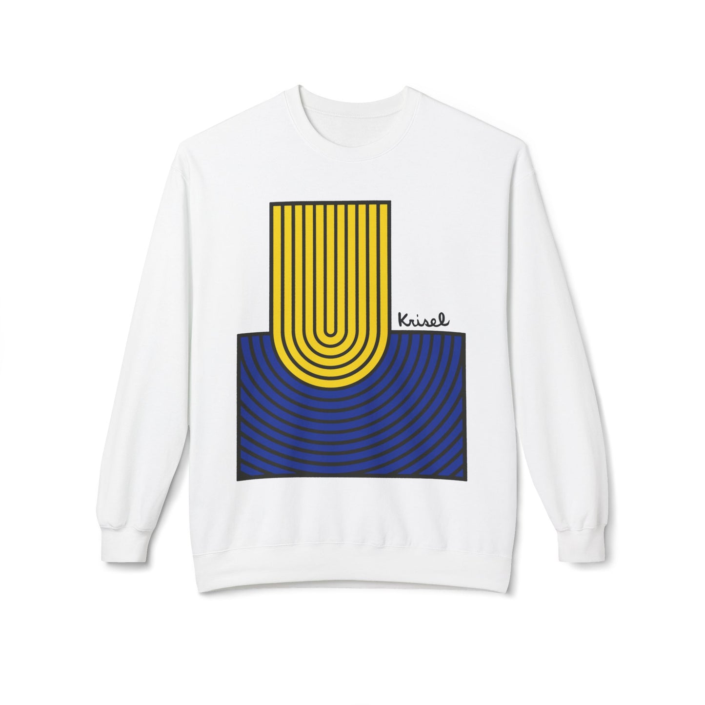 Ripple Form Y/B Unisex Sweatshirt