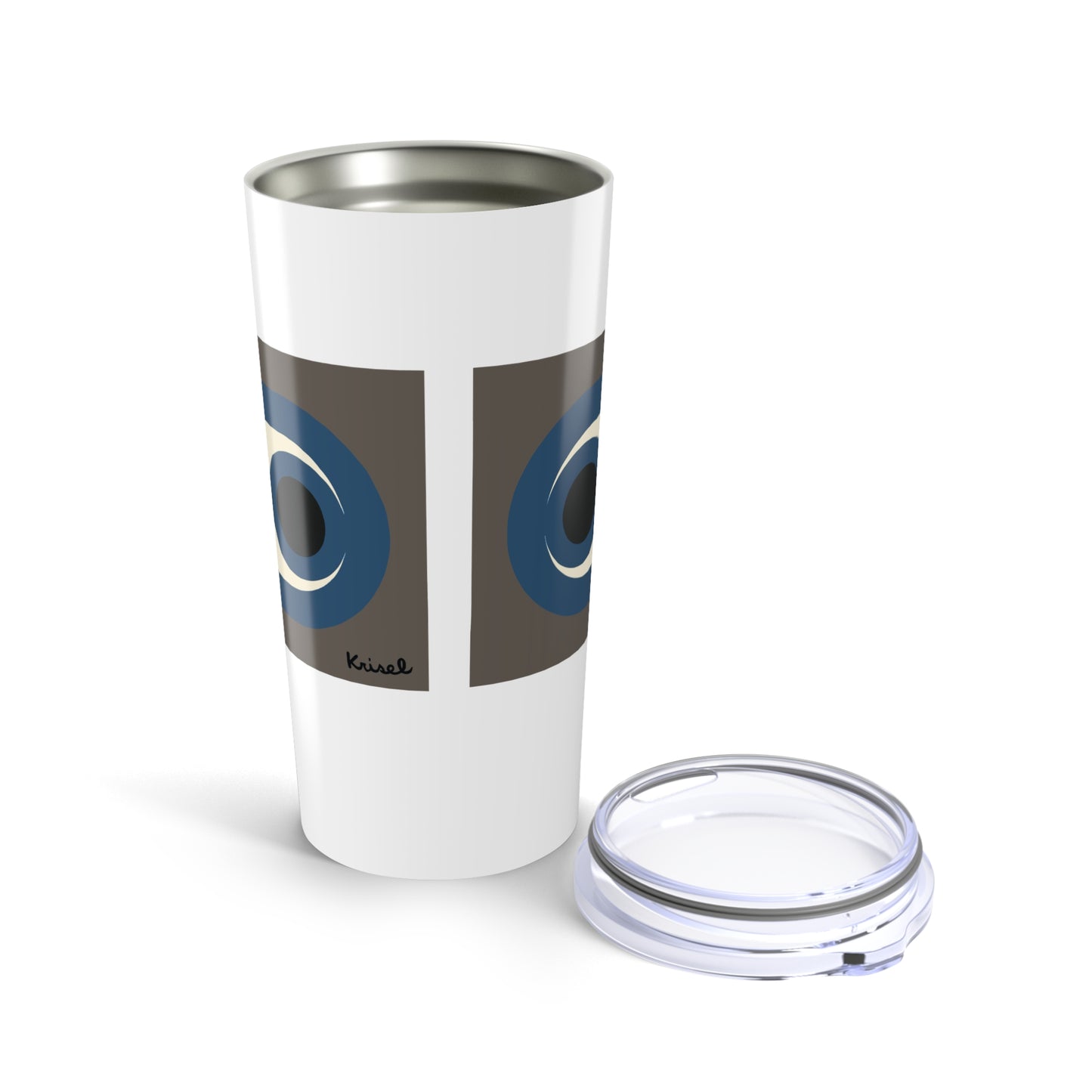 Blue Circles Tumbler