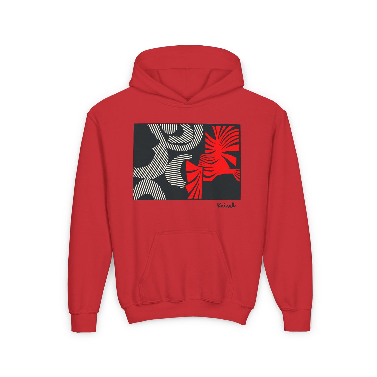 Red Flurry Youth Sweatshirt