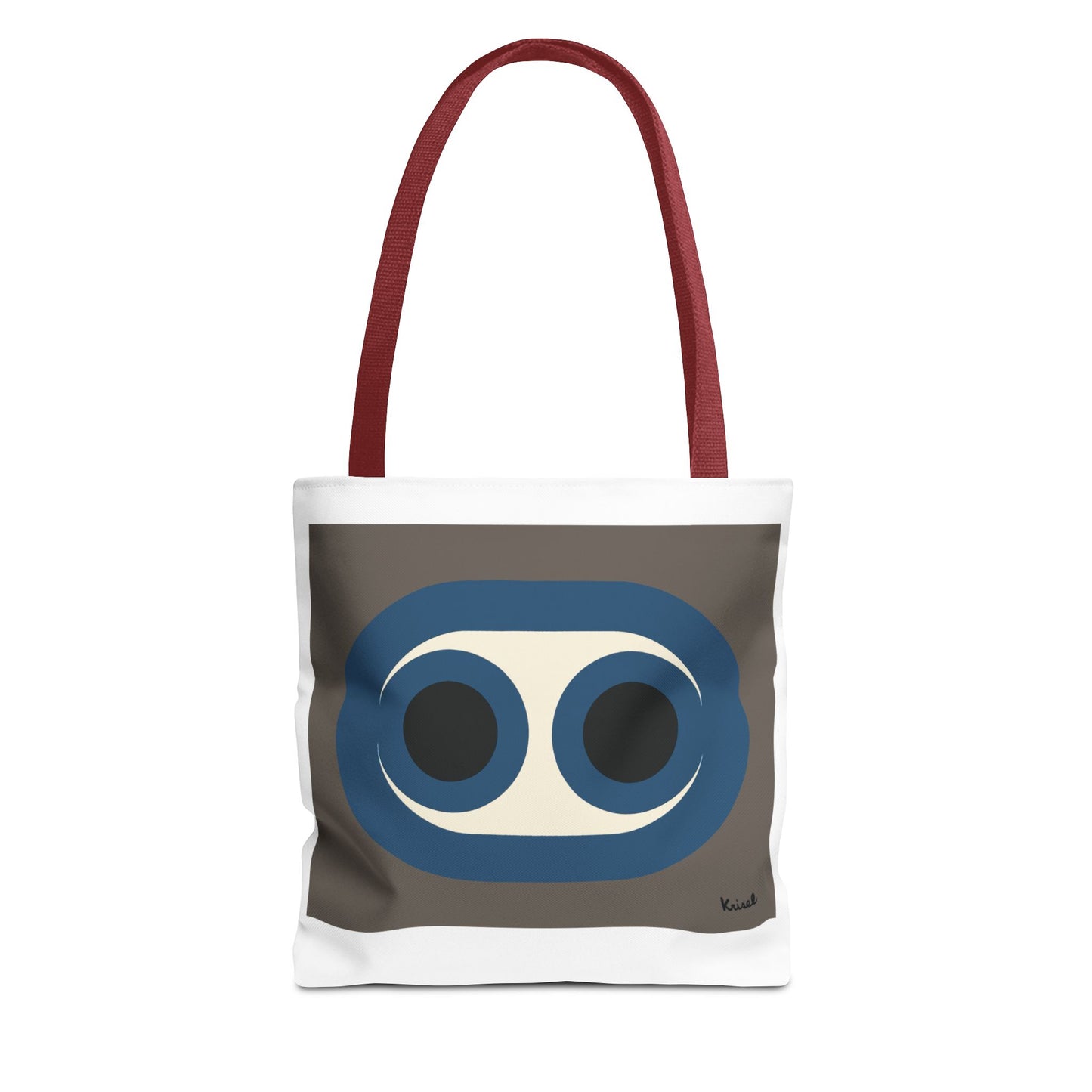 Blue Circles Tote Bag