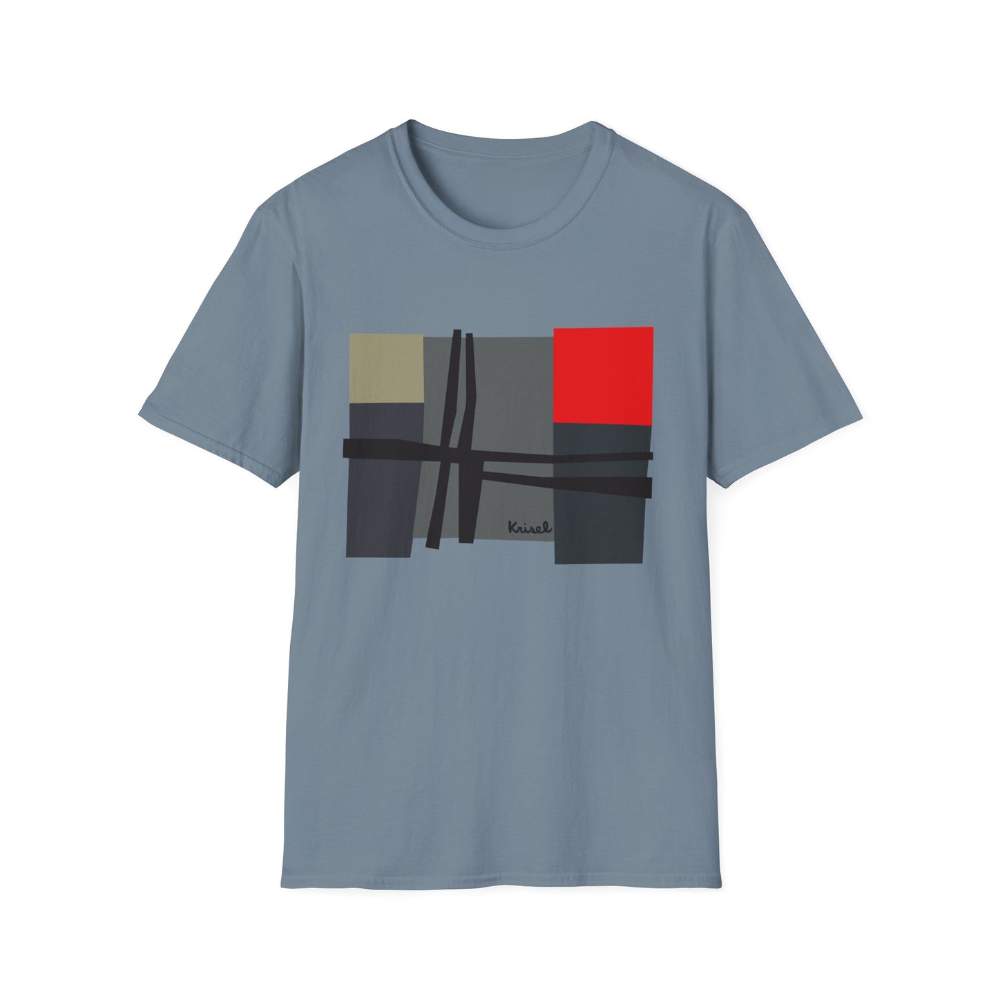 Line & Squares Unisex T-Shirt