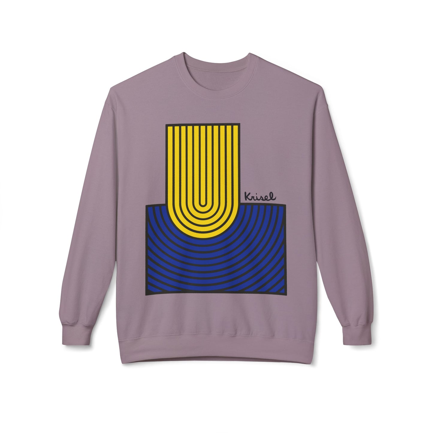 Ripple Form Y/B Unisex Sweatshirt