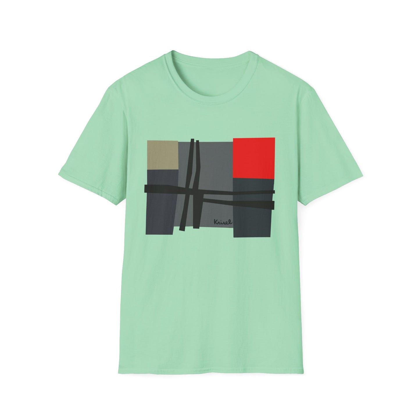 Line & Squares Unisex T-Shirt