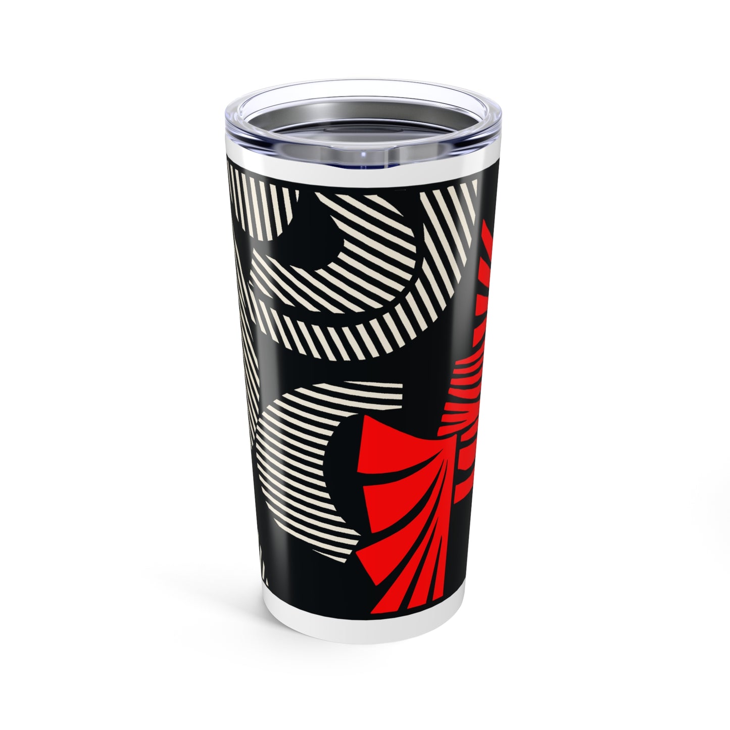 Red Flurry Tumbler