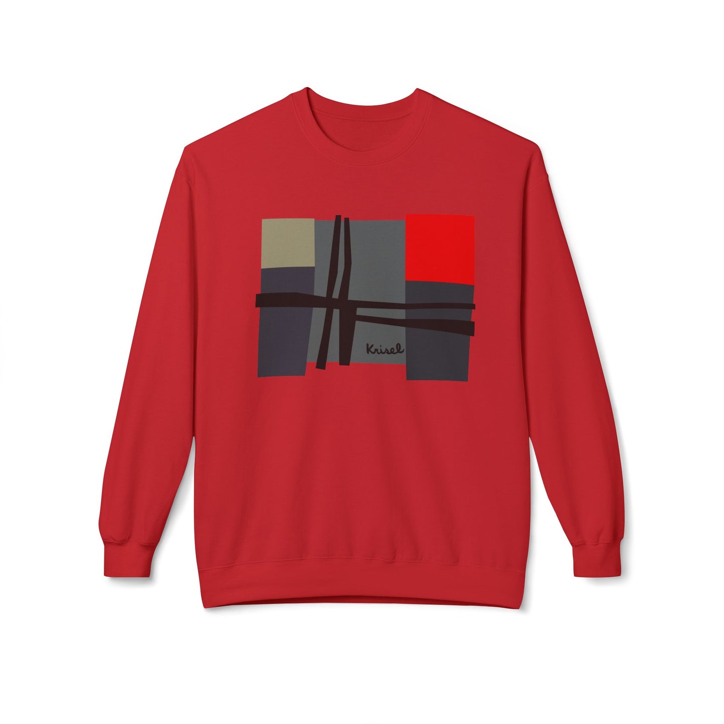 Line & Squares Unisex Sweatshirt