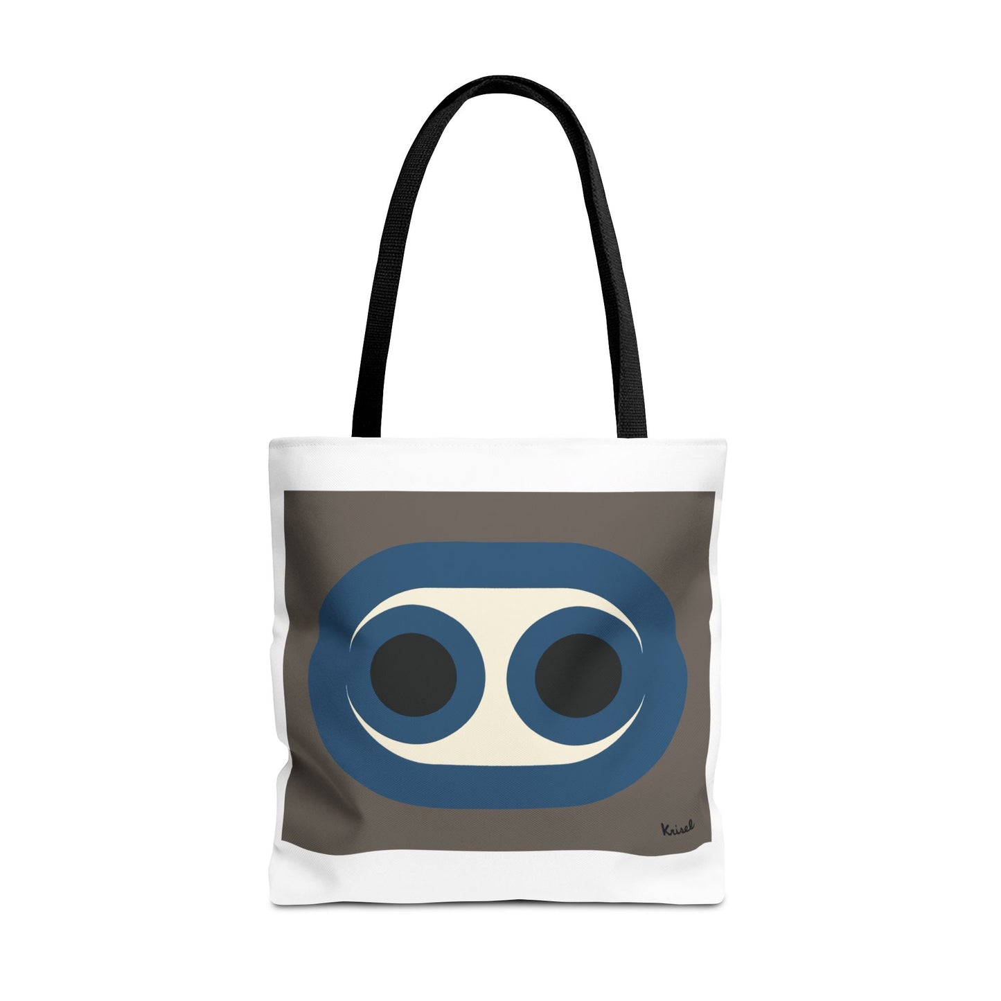 Blue Circles Tote Bag