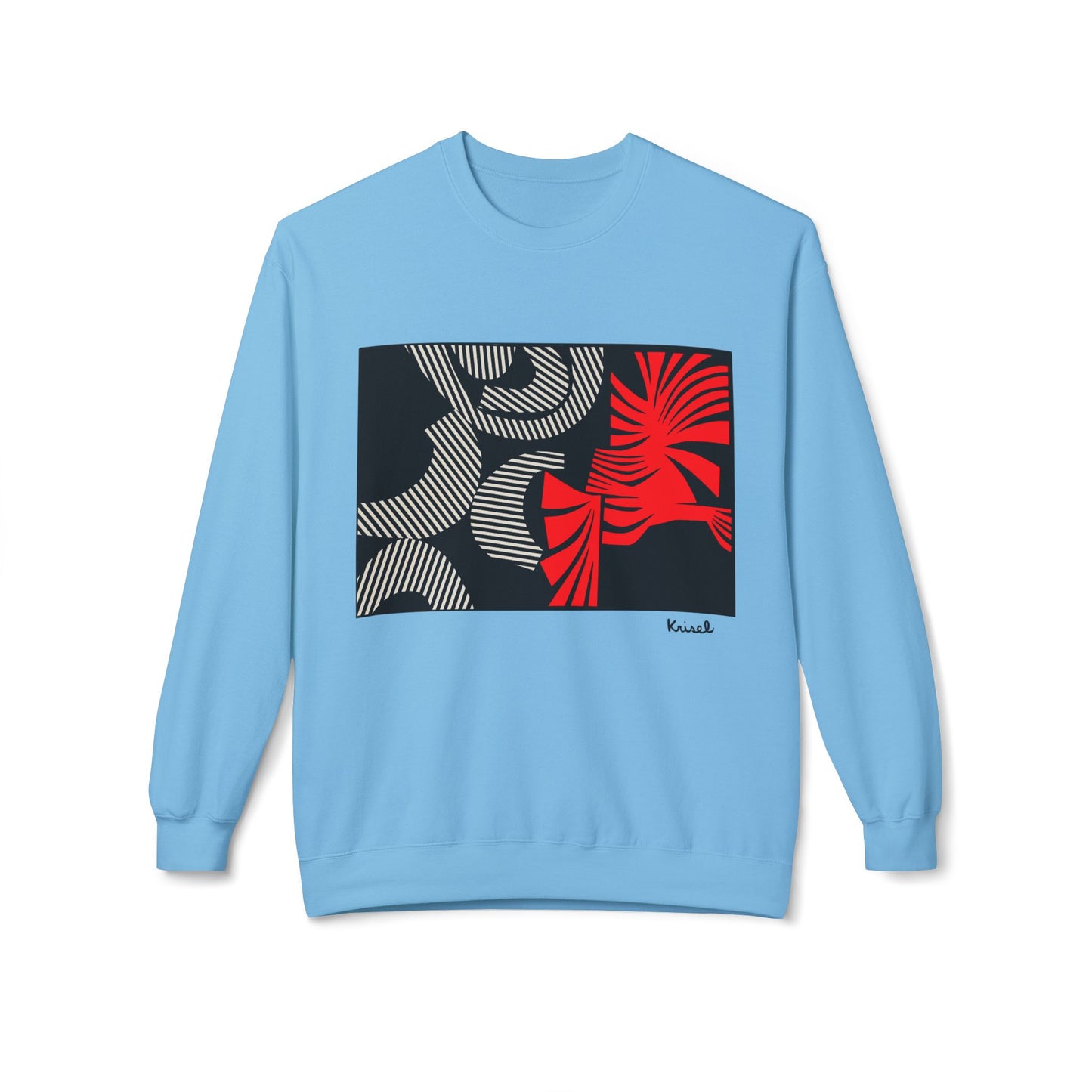 Red Flurry Unisex Sweatshirt