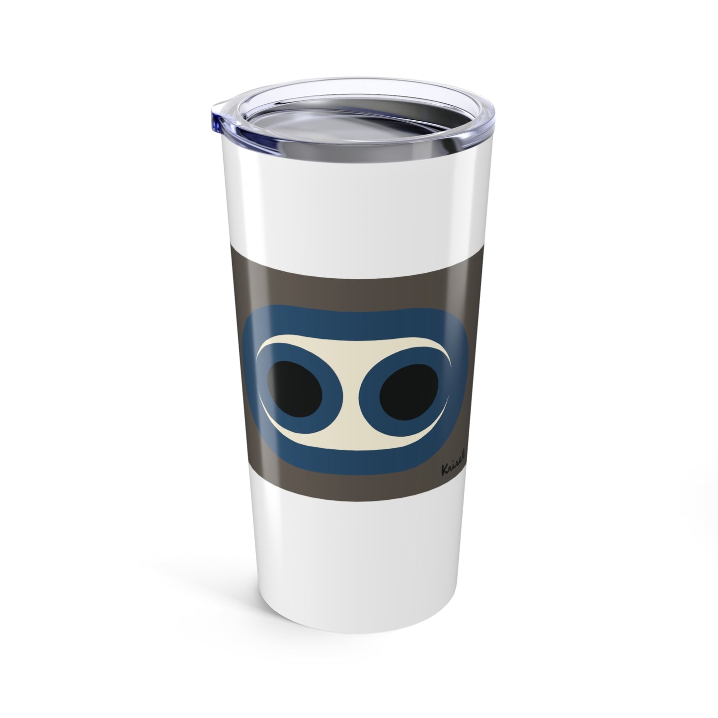 Blue Circles Tumbler