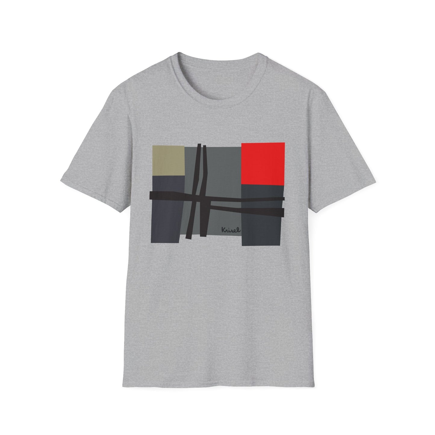 Line & Squares Unisex T-Shirt