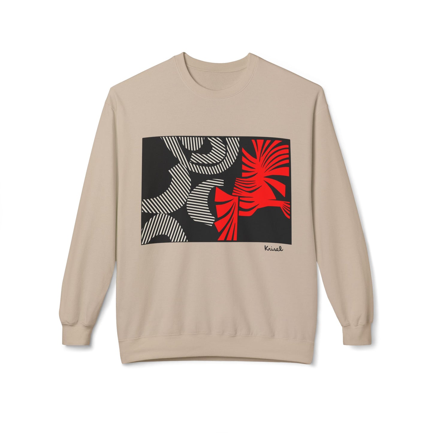 Red Flurry Unisex Sweatshirt