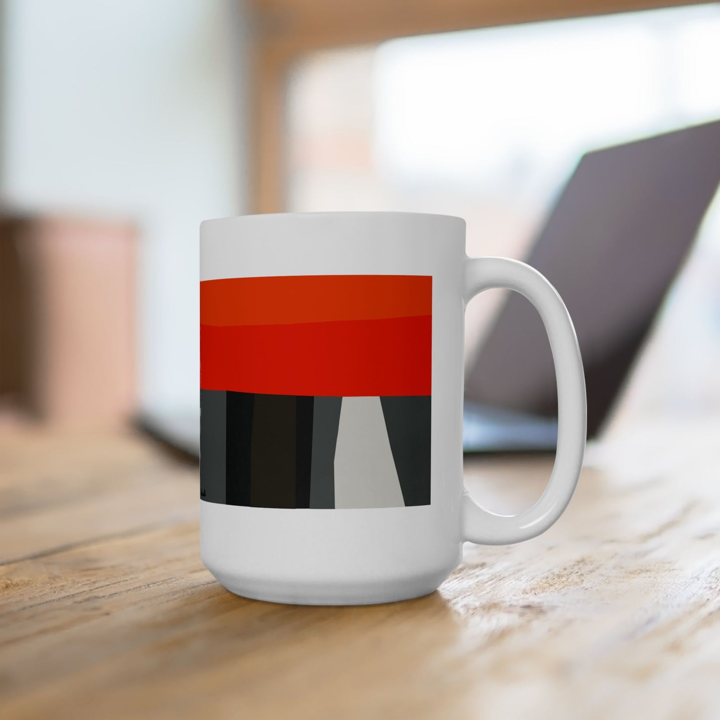 Two Horizontals Ceramic Mug