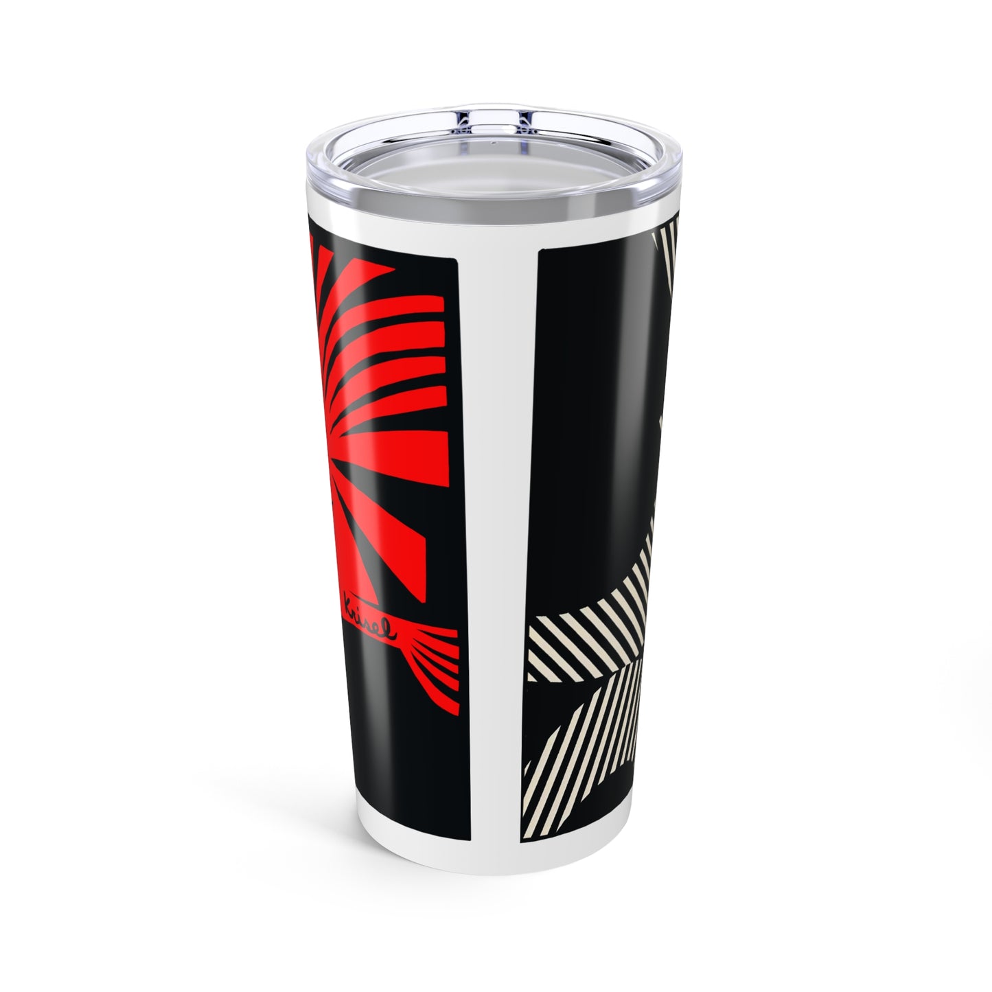 Red Flurry Tumbler