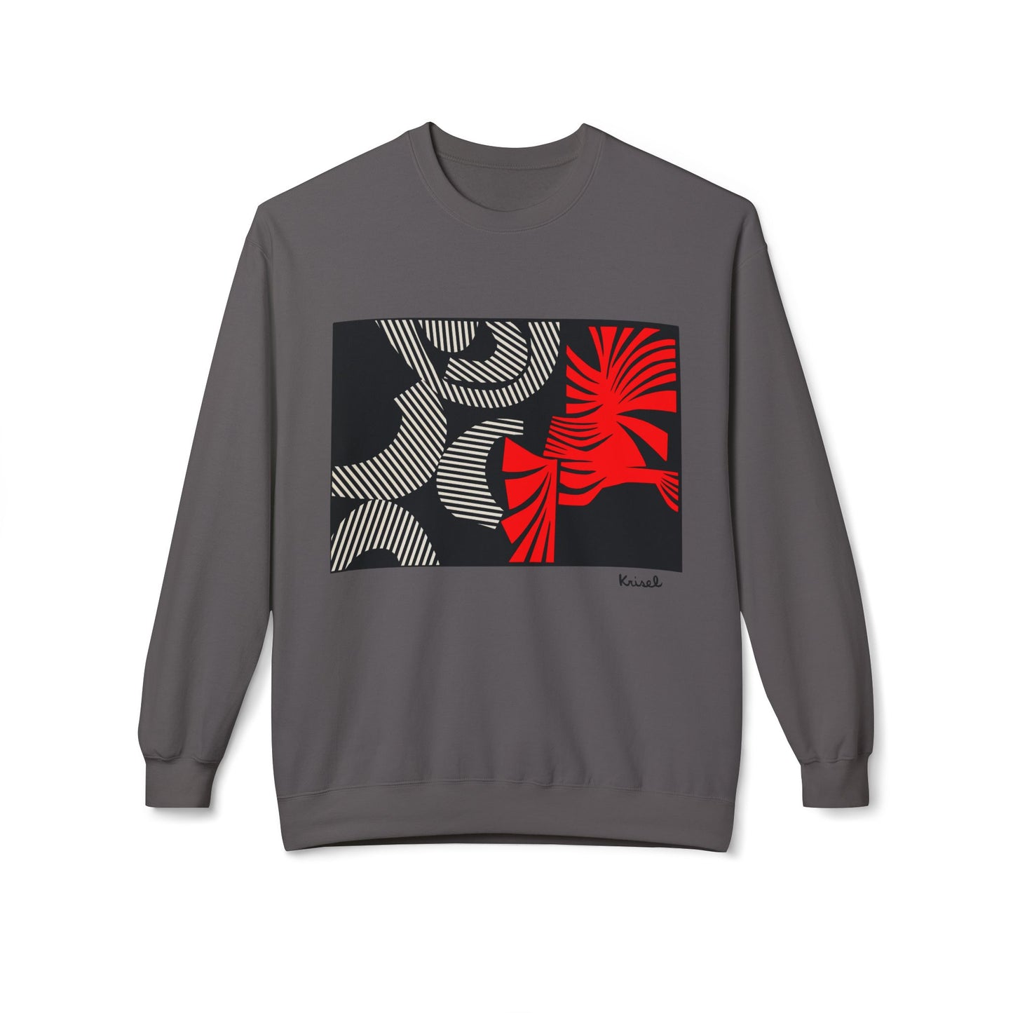 Red Flurry Unisex Sweatshirt