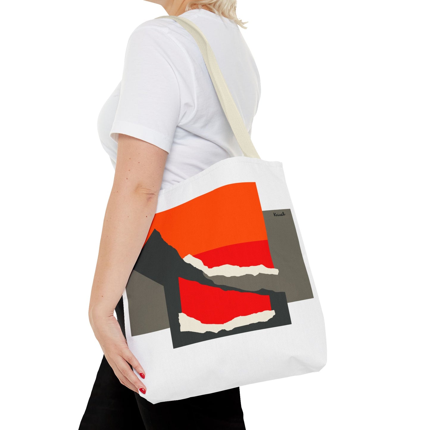 Tipped Form Tote Bag