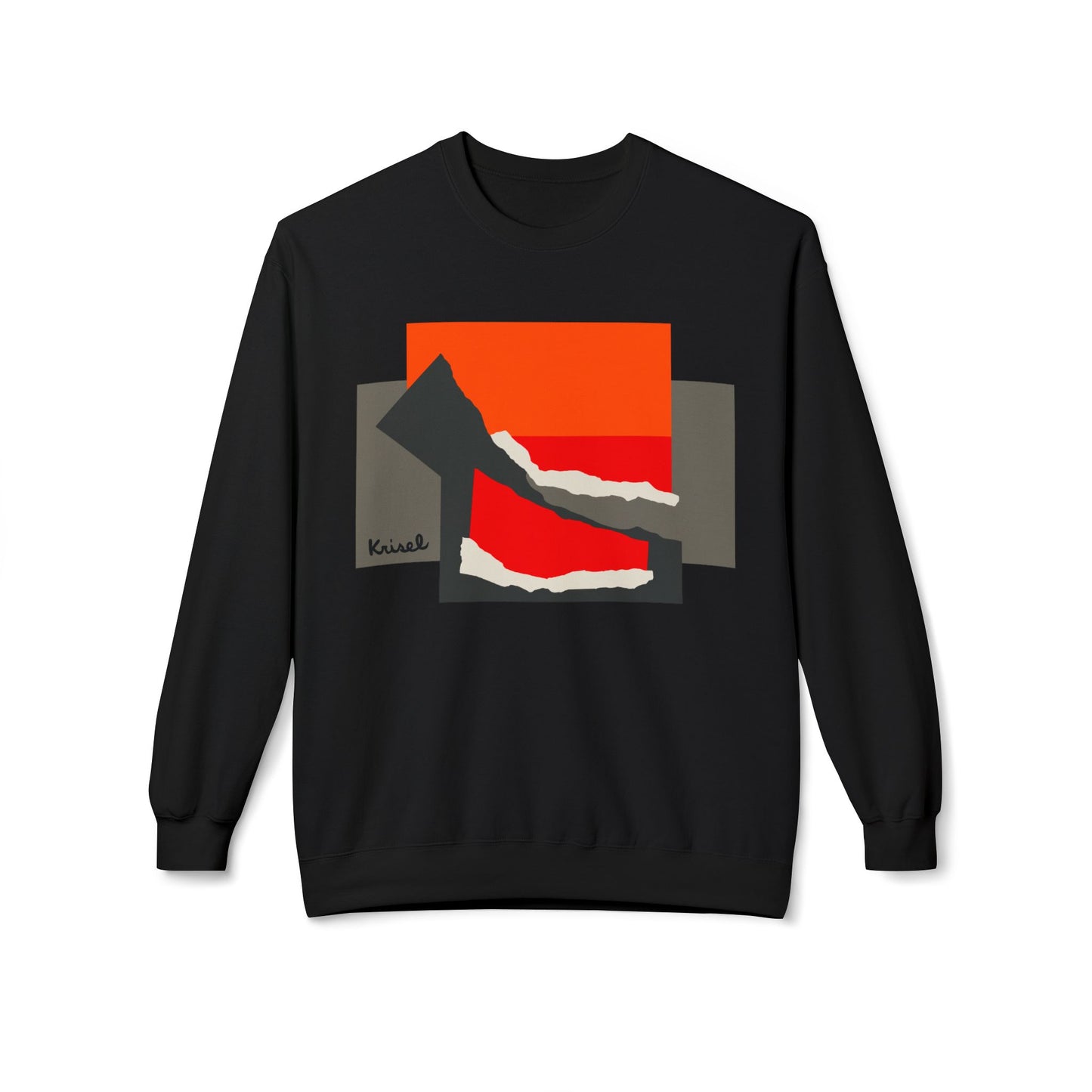 Tipped Form Unisex Sweatshirt